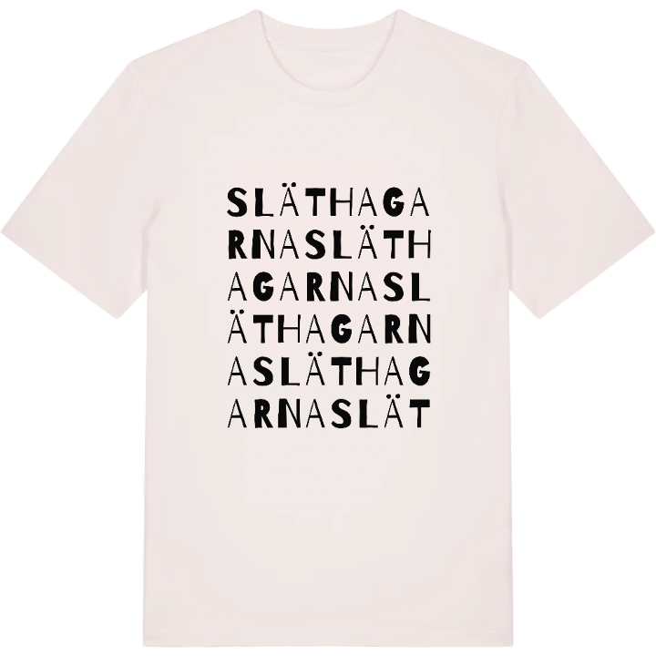 Släthagarna ordlek t-shirt – t-shirt från PinShirt