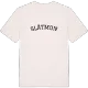 Slätmon böjd t-shirt