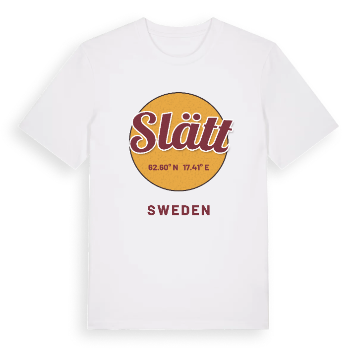 Slätt cirkel t-shirt – t-shirt från PinShirt