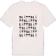 Slätt ordlek t-shirt