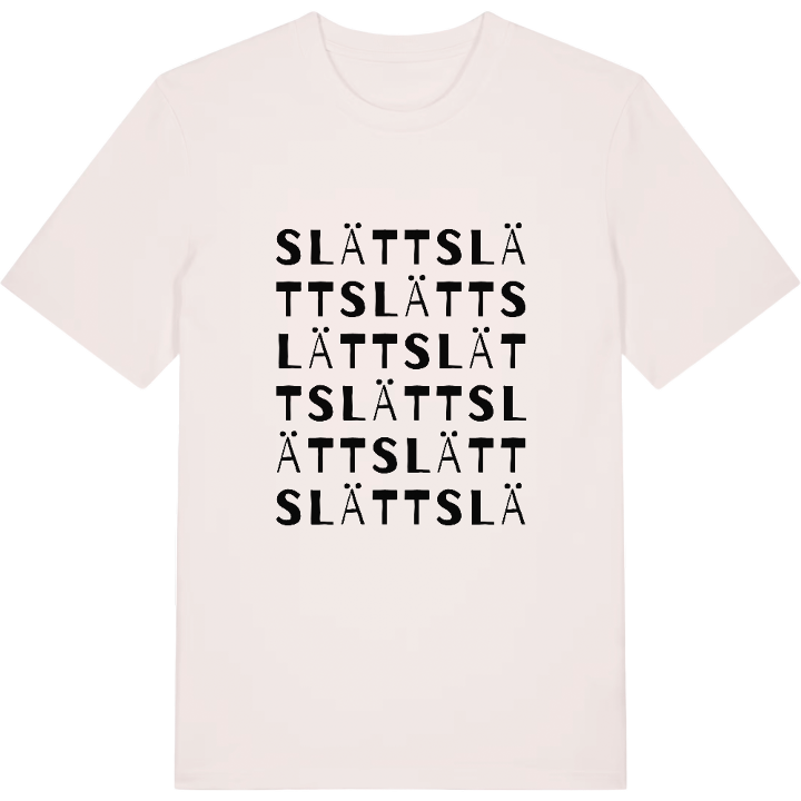 Slätt ordlek t-shirt – t-shirt från PinShirt