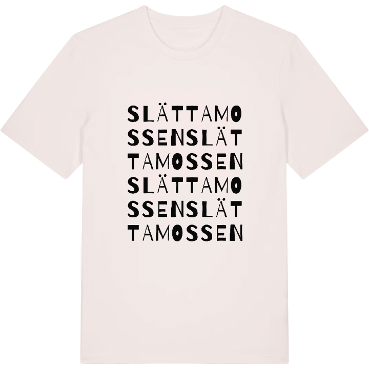 Slättamossen ordlek t-shirt – t-shirt från PinShirt