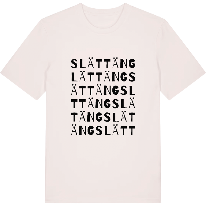 Slättäng ordlek t-shirt – t-shirt från PinShirt