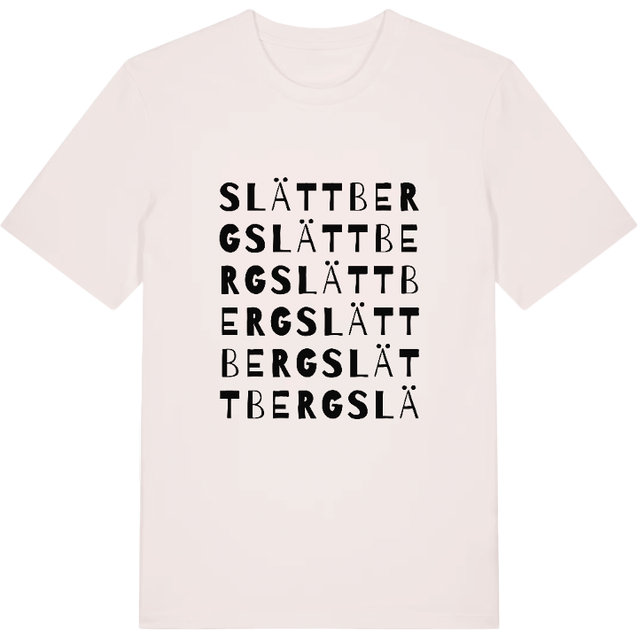 Slättberg ordlek t-shirt – t-shirt från PinShirt