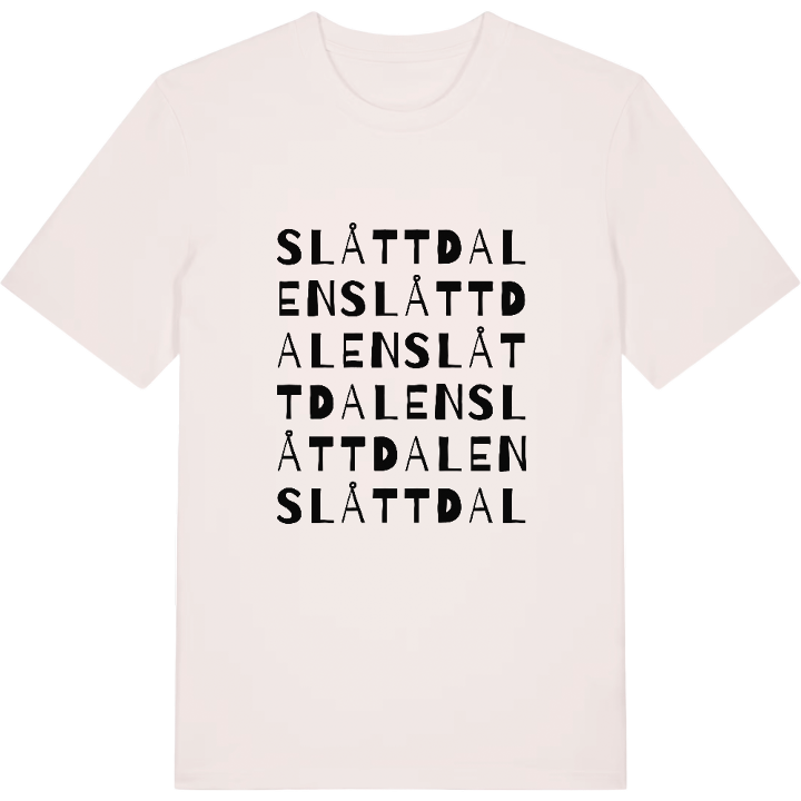 Slåttdalen ordlek t-shirt – t-shirt från PinShirt
