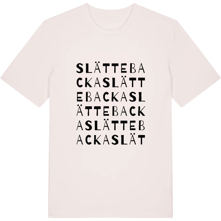 Slättebacka ordlek t-shirt – t-shirt från PinShirt