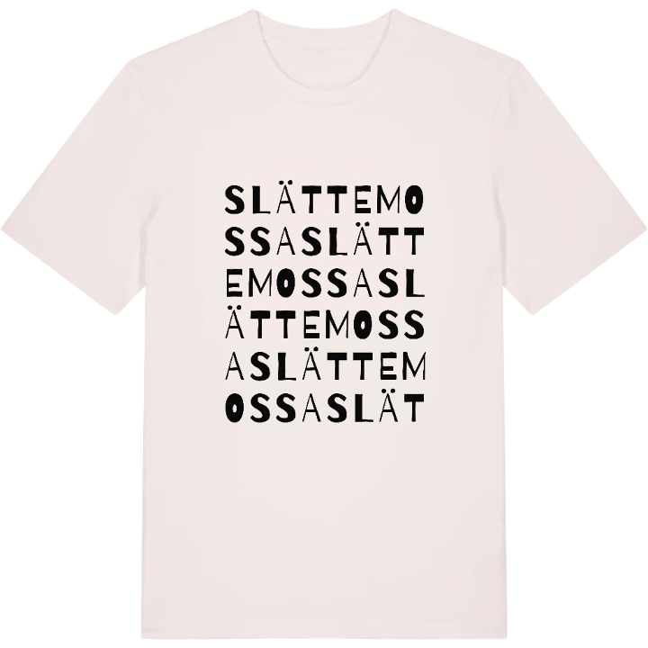 Slättemossa ordlek t-shirt – t-shirt från PinShirt
