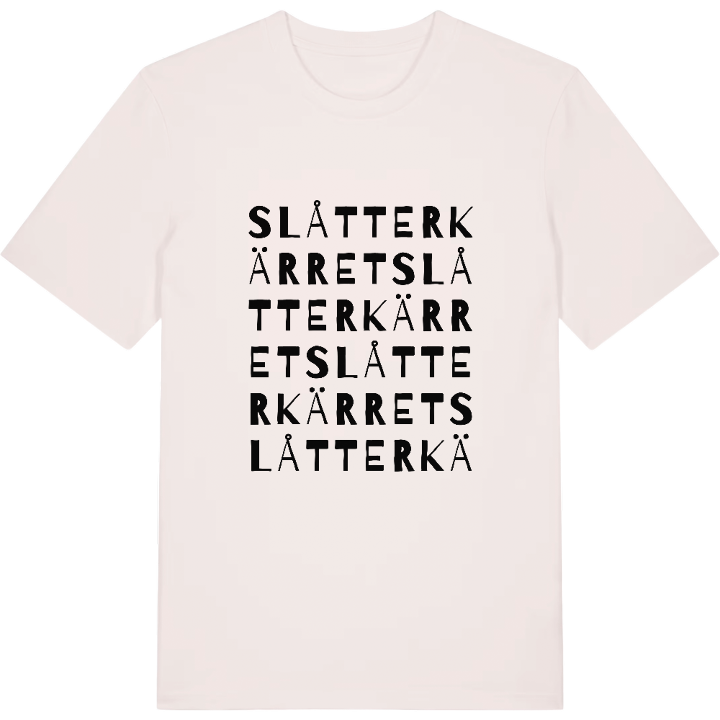 Slåtterkärret ordlek t-shirt – t-shirt från PinShirt