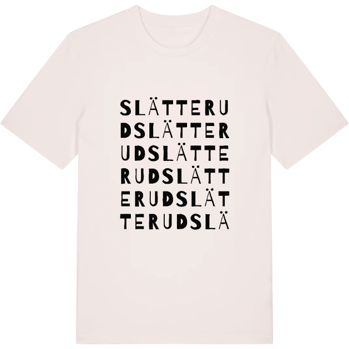 Slätterud ordlek t-shirt – t-shirt från PinShirt