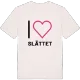 Jag älskar Slättet t-shirt stort tryck