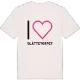 Jag älskar Slättetorpet t-shirt stort tryck