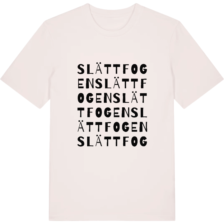 Slättfogen ordlek t-shirt – t-shirt från PinShirt