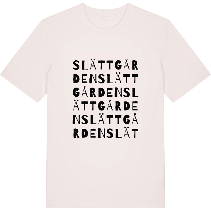 Slättgården ordlek t-shirt – t-shirt från PinShirt