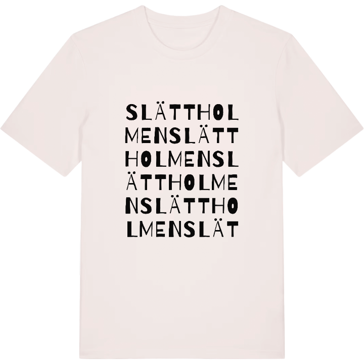 Slättholmen ordlek t-shirt – t-shirt från PinShirt