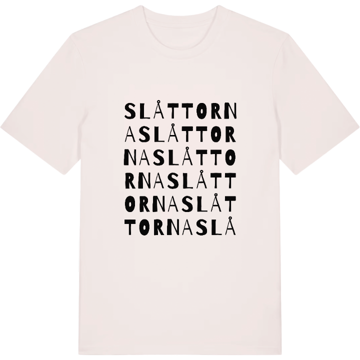 Slåttorna ordlek t-shirt – t-shirt från PinShirt