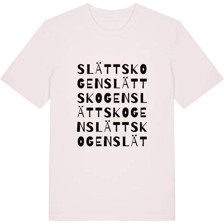 Slättskogen ordlek t-shirt – t-shirt från PinShirt