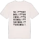 Slåttsved ordlek t-shirt