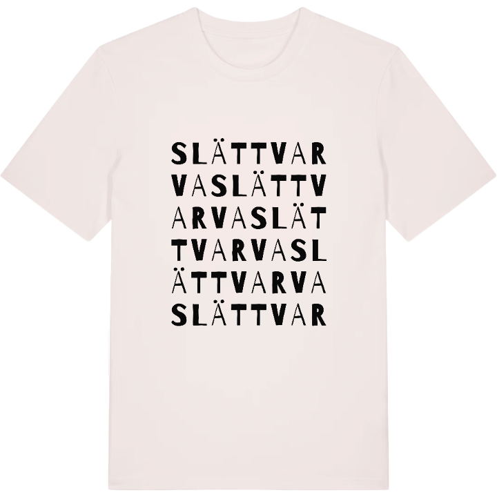 Slättvarva ordlek t-shirt – t-shirt från PinShirt
