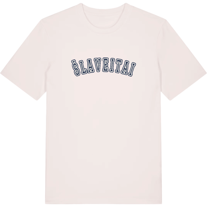 Šlaveitai college t-shirt – t-shirt från PinShirt