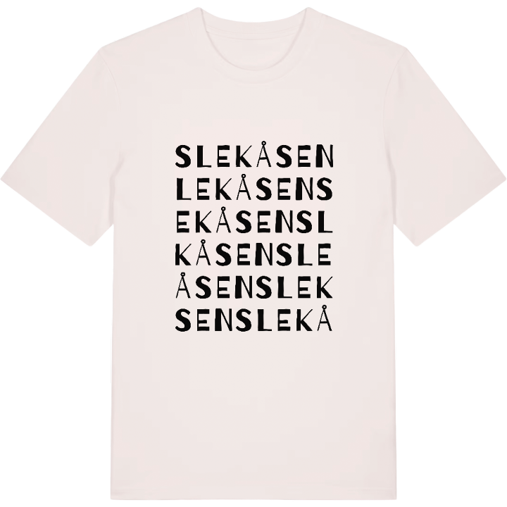 Slekåsen ordlek t-shirt – t-shirt från PinShirt