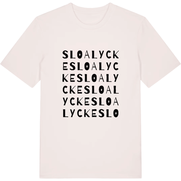 Sloalycke ordlek t-shirt – t-shirt från PinShirt
