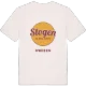 Slogen cirkel t-shirt