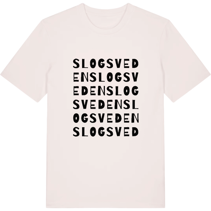 Slogsveden ordlek t-shirt – t-shirt från PinShirt