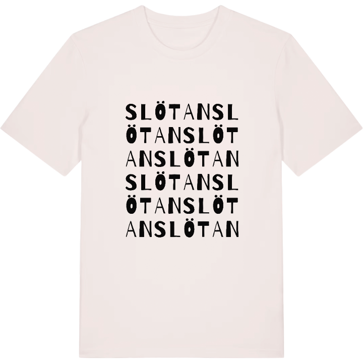 Slötan ordlek t-shirt – t-shirt från PinShirt