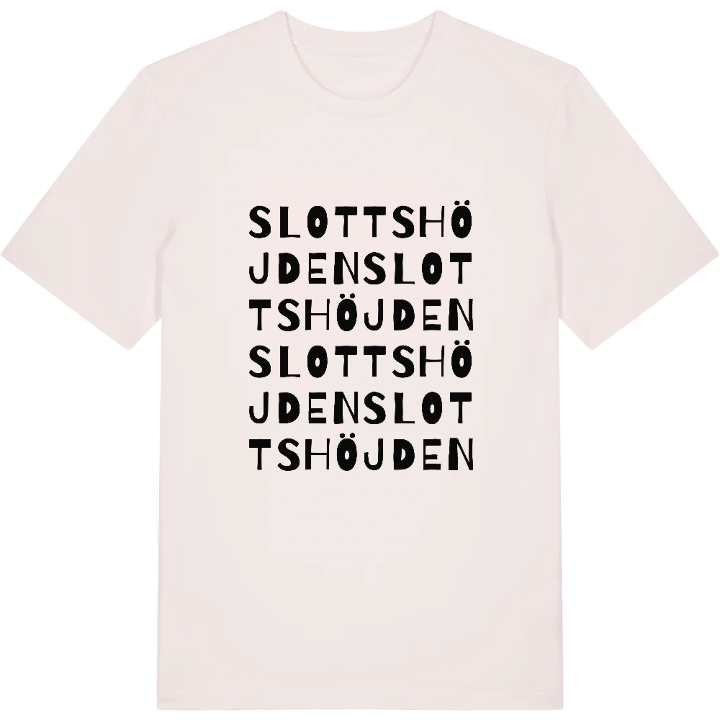Slottshöjden ordlek t-shirt – t-shirt från PinShirt