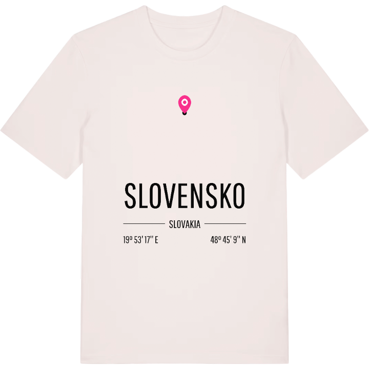 Slovensko karta t-shirt – t-shirt från PinShirt