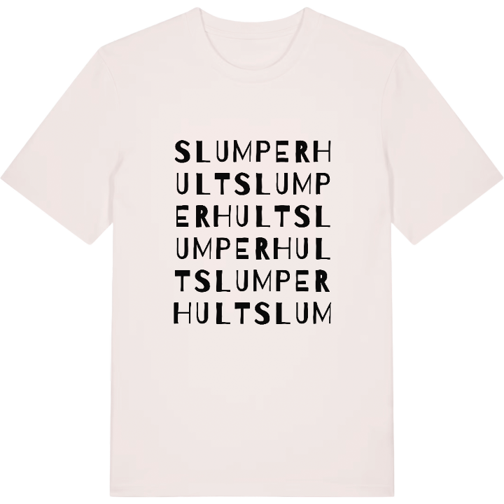 Slumperhult ordlek t-shirt – t-shirt från PinShirt