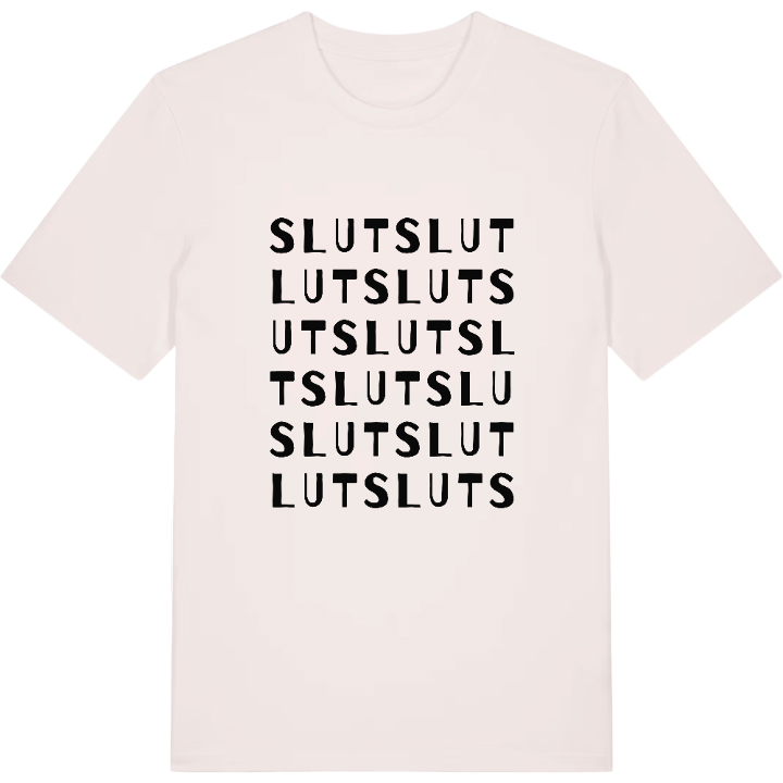 Slut ordlek t-shirt – t-shirt från PinShirt