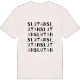 Slutan ordlek t-shirt