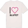 Jag älskar Slutet t-shirt stort tryck