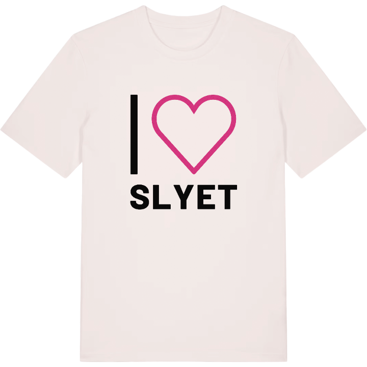 Jag älskar Slyet t-shirt stort tryck – t-shirt från PinShirt