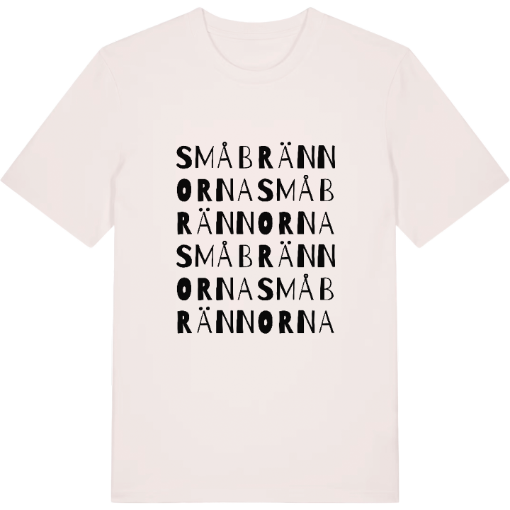 Småbrännorna ordlek t-shirt – t-shirt från PinShirt