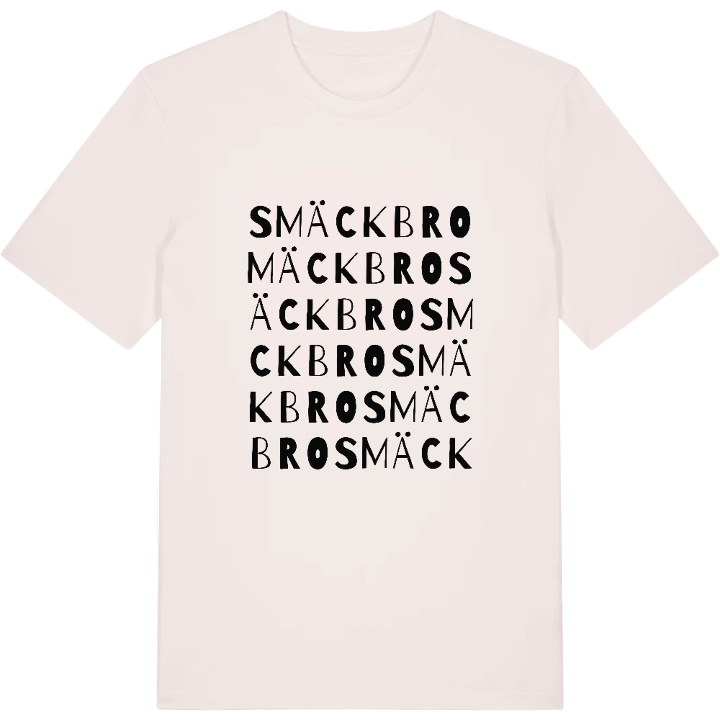 Smäckbro ordlek t-shirt – t-shirt från PinShirt