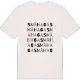 Småhaga ordlek t-shirt
