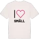 Jag älskar Smäll t-shirt stort tryck
