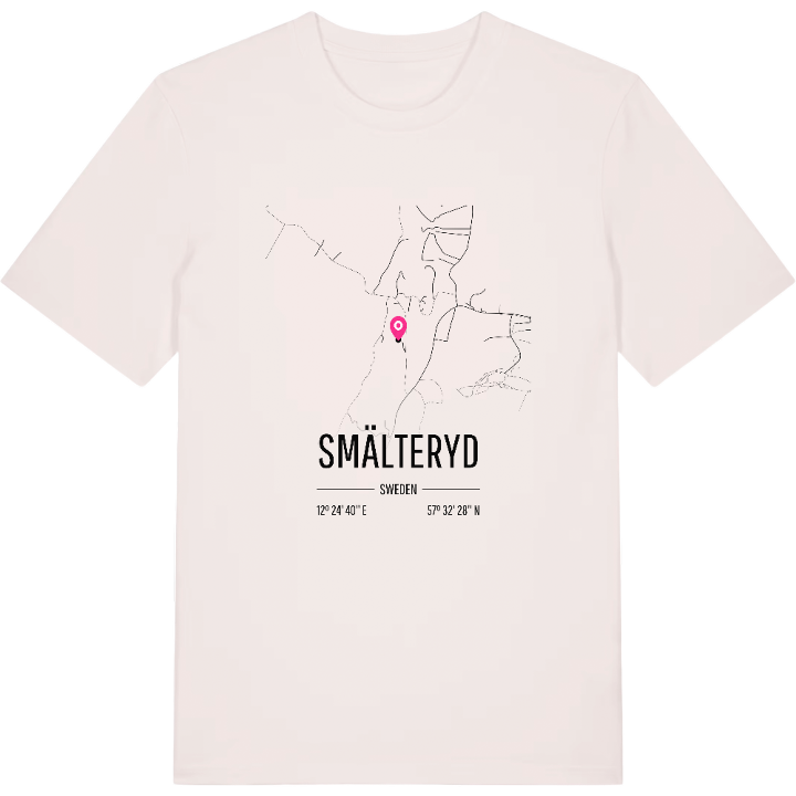 Smälteryd karta t-shirt – t-shirt från PinShirt