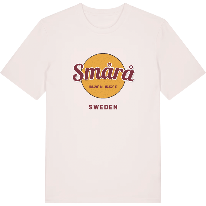 Smårå cirkel t-shirt – t-shirt från PinShirt