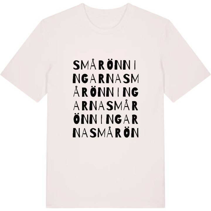 Smårönningarna ordlek t-shirt – t-shirt från PinShirt