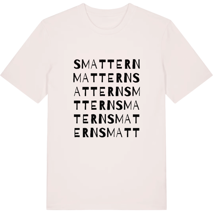 Smattern ordlek t-shirt – t-shirt från PinShirt