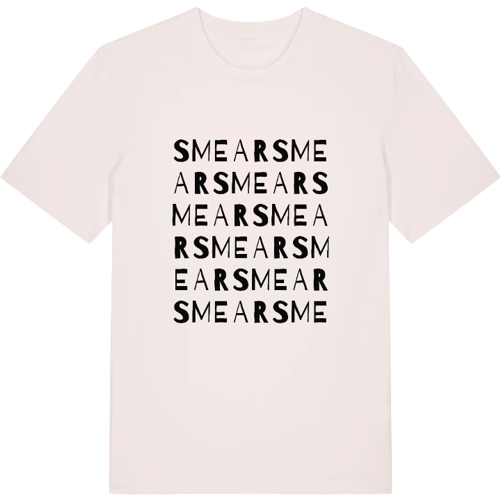 Smear ordlek t-shirt – t-shirt från PinShirt