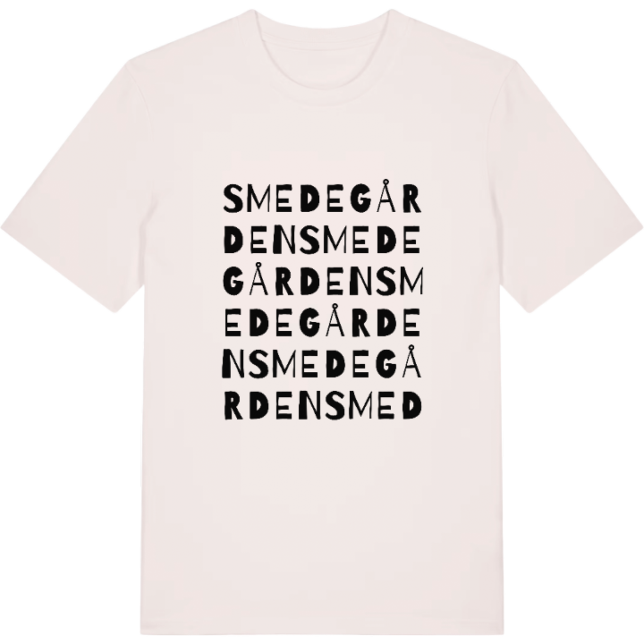 Smedegården ordlek t-shirt – t-shirt från PinShirt