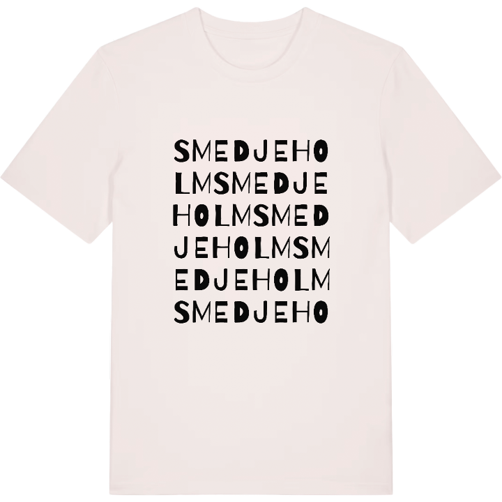 Smedjeholm ordlek t-shirt – t-shirt från PinShirt