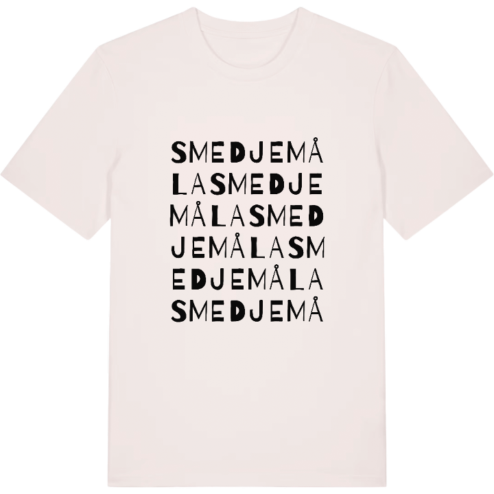 Smedjemåla ordlek t-shirt – t-shirt från PinShirt