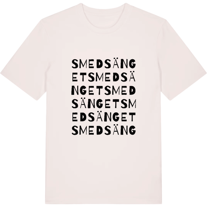Smedsänget ordlek t-shirt – t-shirt från PinShirt