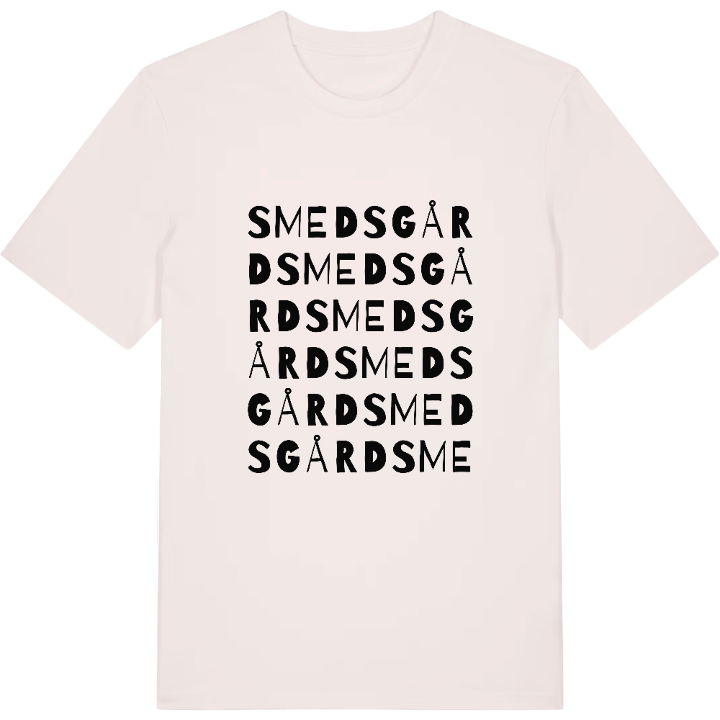 Smedsgård ordlek t-shirt – t-shirt från PinShirt