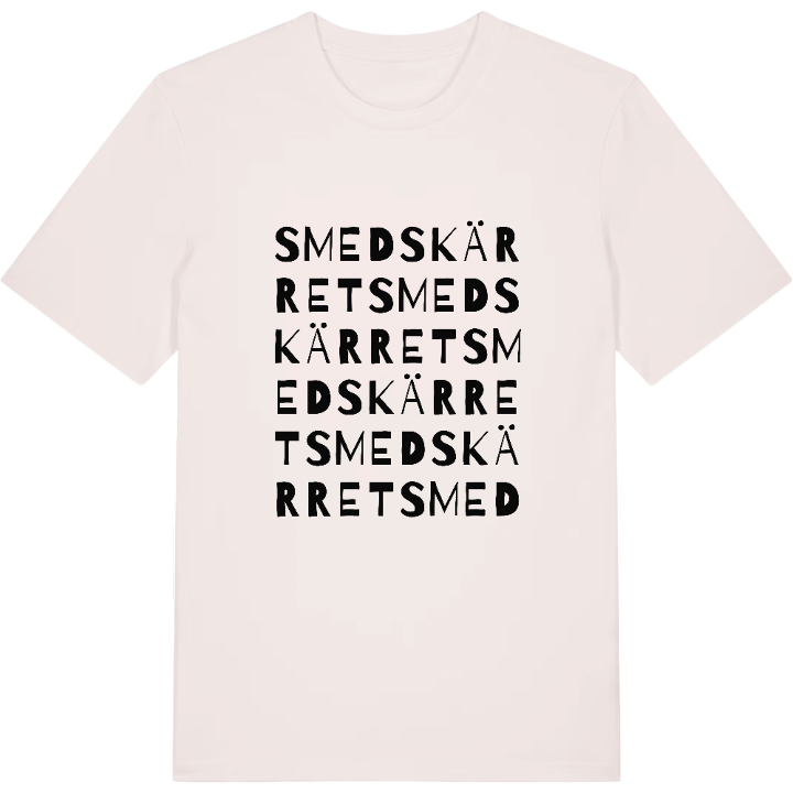 Smedskärret ordlek t-shirt – t-shirt från PinShirt